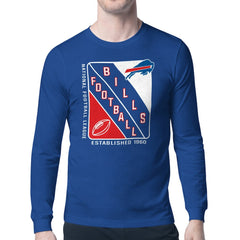 Buffalo Bills Starter Shield Logo Long Sleeve T-Shirt Royal - NFL