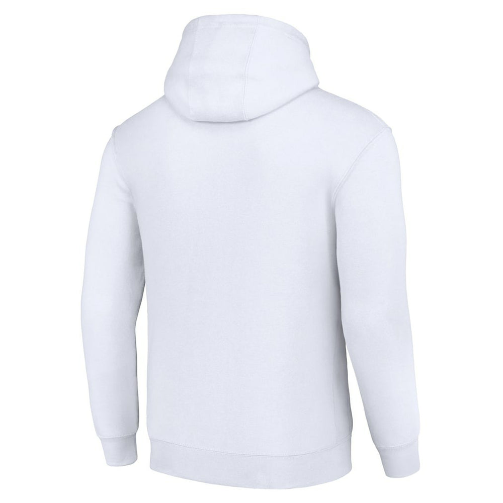 Atlanta Falcons Starter Shield Logo Pullover Hoodie White - NFL