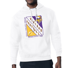 Minnesota Vikings Starter Shield Logo Pullover Hoodie White - NFL