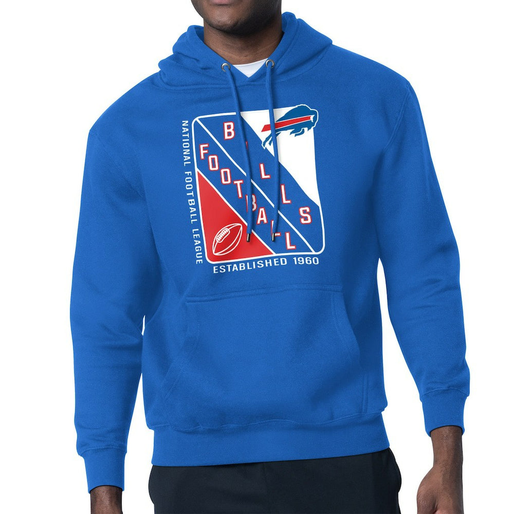 Buffalo Bills Starter Shield Logo Pullover Hoodie Royal - NFL