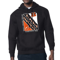 Cincinnati Bengals Starter Shield Logo Pullover Hoodie Black - NFL