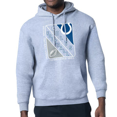 Indianapolis Colts Starter Shield Logo Pullover Hoodie Heather Gray - NFL