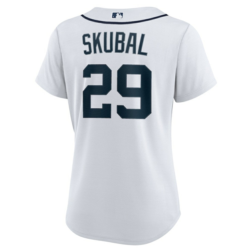 Tarik Skubal Detroit Tigers Nike Women's Home Replica Player Jersey - White | MLB Jerseys