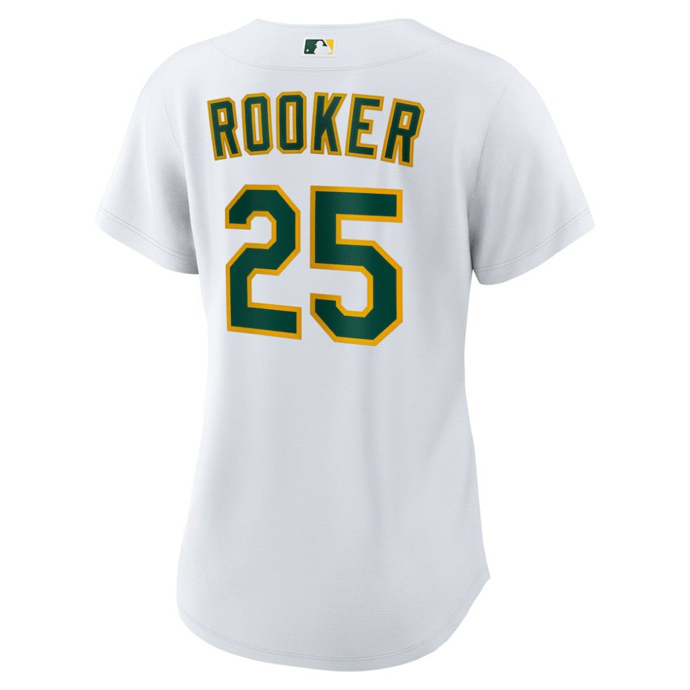 Brent Rooker Athletics Nike Women's Home Replica Jersey  - White | MLB Jerseys