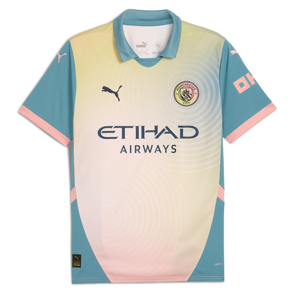 Puma Manchester City 2024/25 Fourth Replica Jerseys - Blue