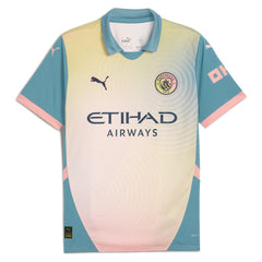 Puma Manchester City 2024/25 Fourth Replica Jerseys - Blue
