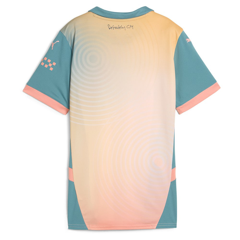 Puma Manchester City Women's 2024/25 Fourth Replica Jerseys - Blue