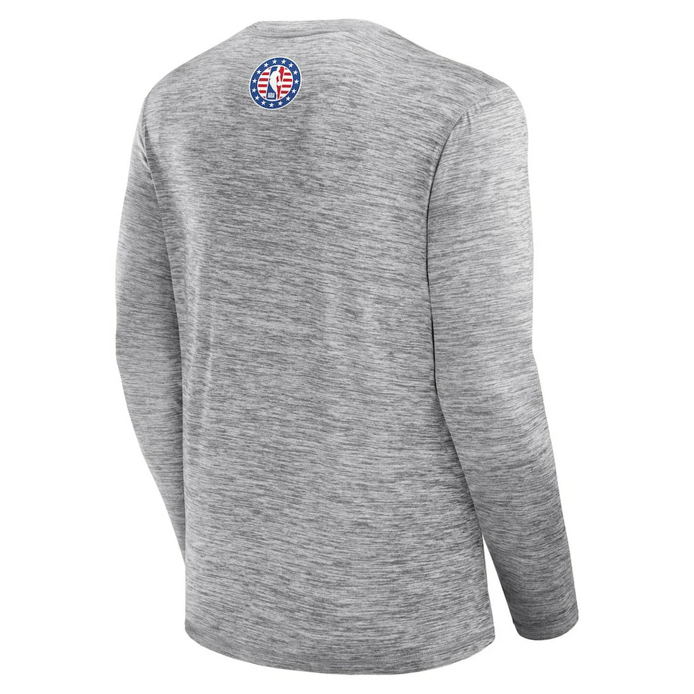 Fanatics - Indiana Pacers NBA Hoops for Troops Long Sleeve T-Shirt - Heather Gray