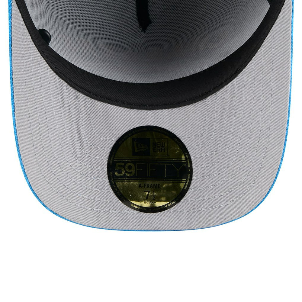 Los Angeles Chargers New Era 2025 NFL Draft On Stage A-Frame 59FIFTY Fitted Hat Black/Powder Blue - NFL