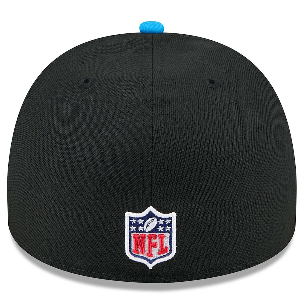 Detroit Lions New Era 2025 NFL Draft On Stage A-Frame 59FIFTY Fitted Hat Black/Blue - NFL