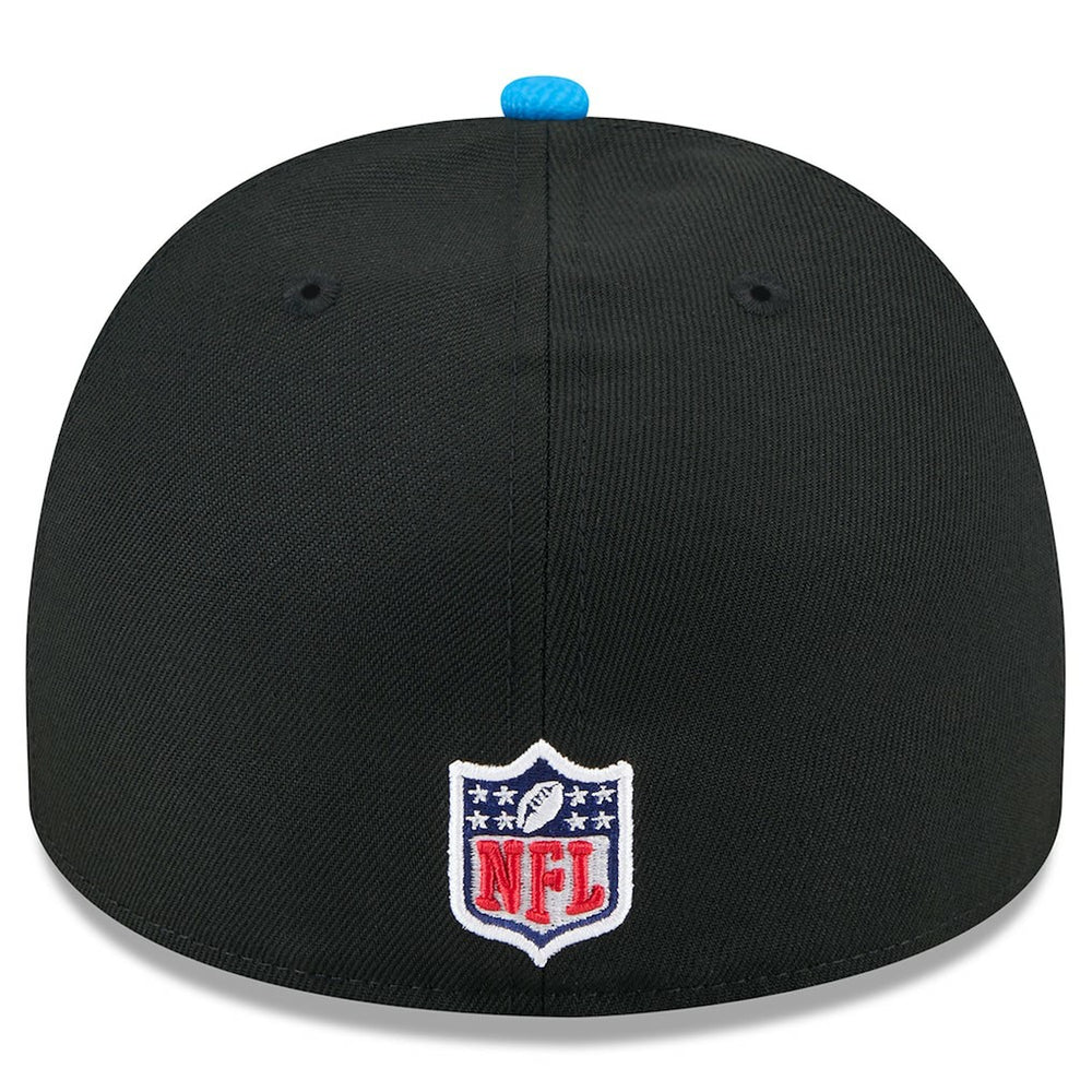 Detroit Lions New Era 2025 NFL Draft On Stage A-Frame 59FIFTY Fitted Hat Black/Blue - NFL