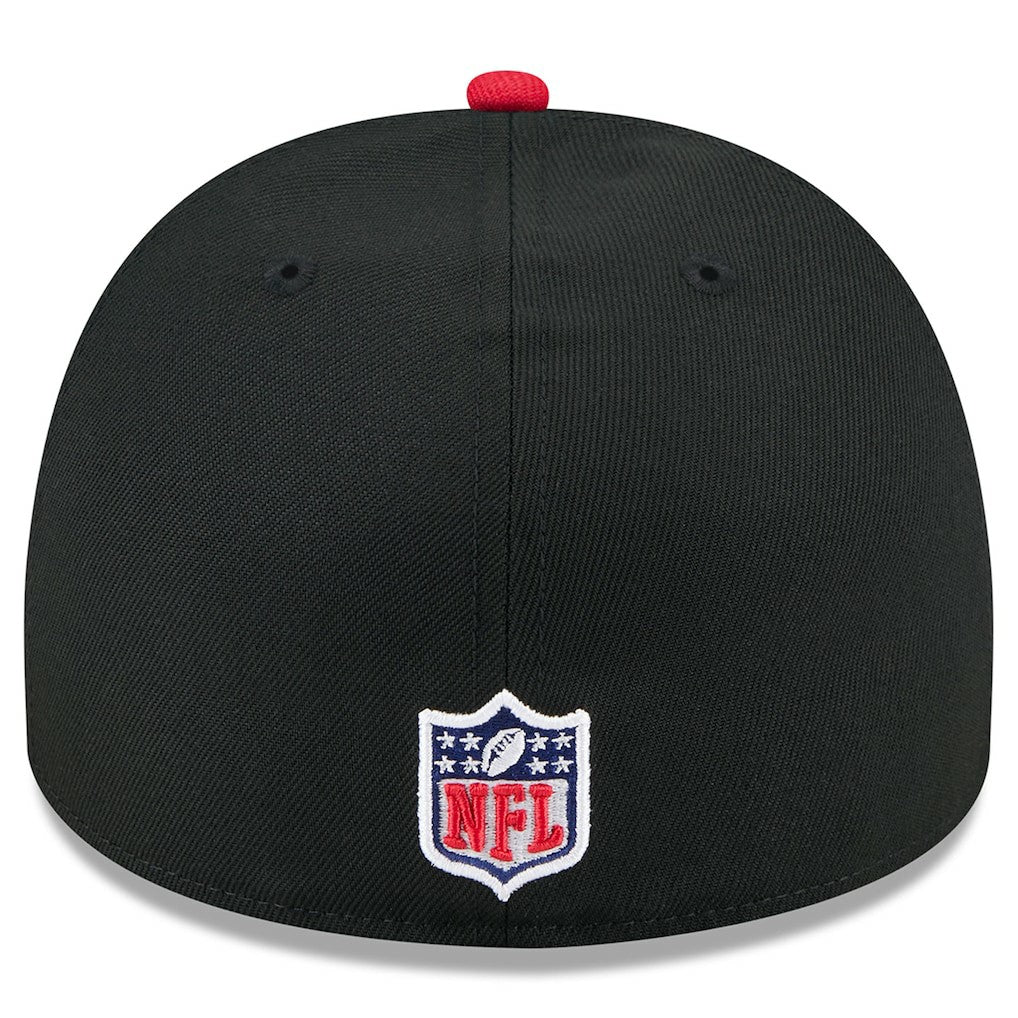 Atlanta Falcons New Era 2025 NFL Draft On Stage A-Frame 59FIFTY Fitted Hat Black/Red - NFL