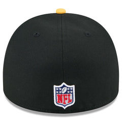 Pittsburgh Steelers New Era 2025 NFL Draft On Stage A-Frame 59FIFTY Fitted Hat Black/Gold - NFL