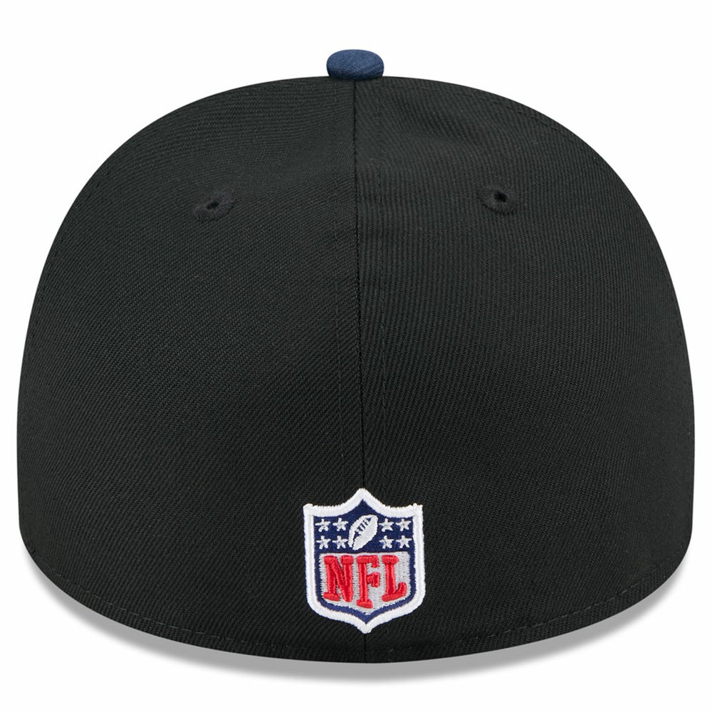 Tennessee Titans New Era 2025 NFL Draft On Stage A-Frame 59FIFTY Fitted Hat Black/Navy - NFL