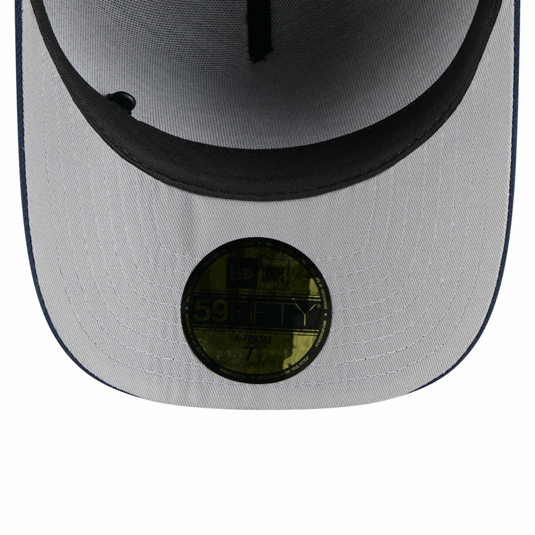 Tennessee Titans New Era 2025 NFL Draft On Stage A-Frame 59FIFTY Fitted Hat Black/Navy - NFL