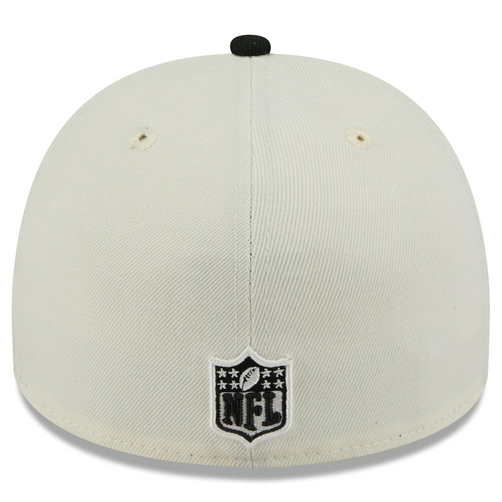 Cincinnati Bengals New Era 2025 NFL Draft A-Frame 59FIFTY Fitted Hat Cream/Black - NFL
