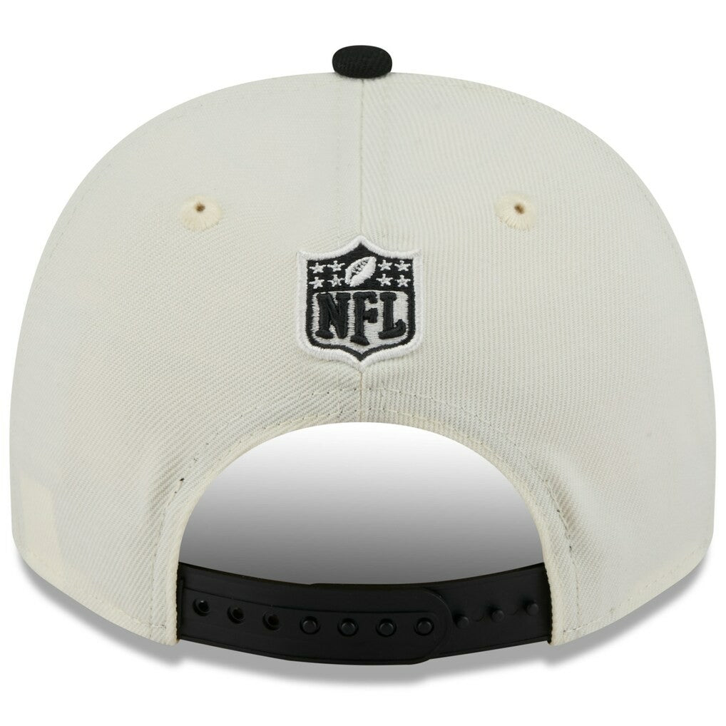 New Orleans Saints New Era 2025 NFL Draft A-Frame 9FIFTY Snapback Hat Cream/Black - NFL