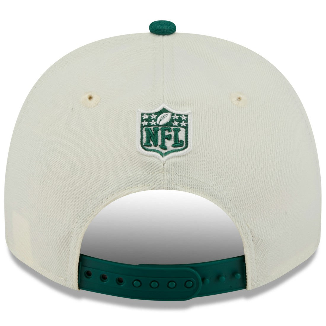 New York Jets New Era 2025 NFL Draft A-Frame 9FIFTY Snapback Hat Cream/Green - NFL