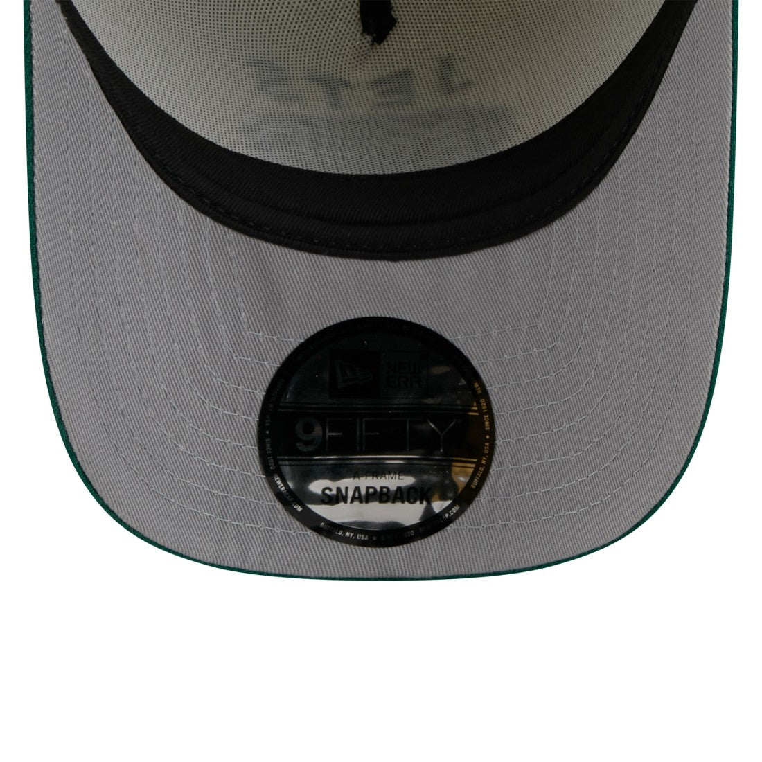 New York Jets New Era 2025 NFL Draft A-Frame 9FIFTY Snapback Hat Cream/Green - NFL