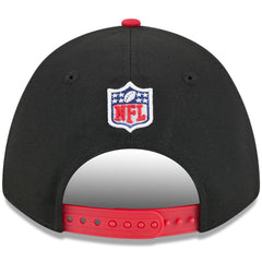 Kansas City Chiefs New Era 2025 NFL Draft 9FORTY A-Frame M-Crown Adjustable Hat Black/Red - NFL