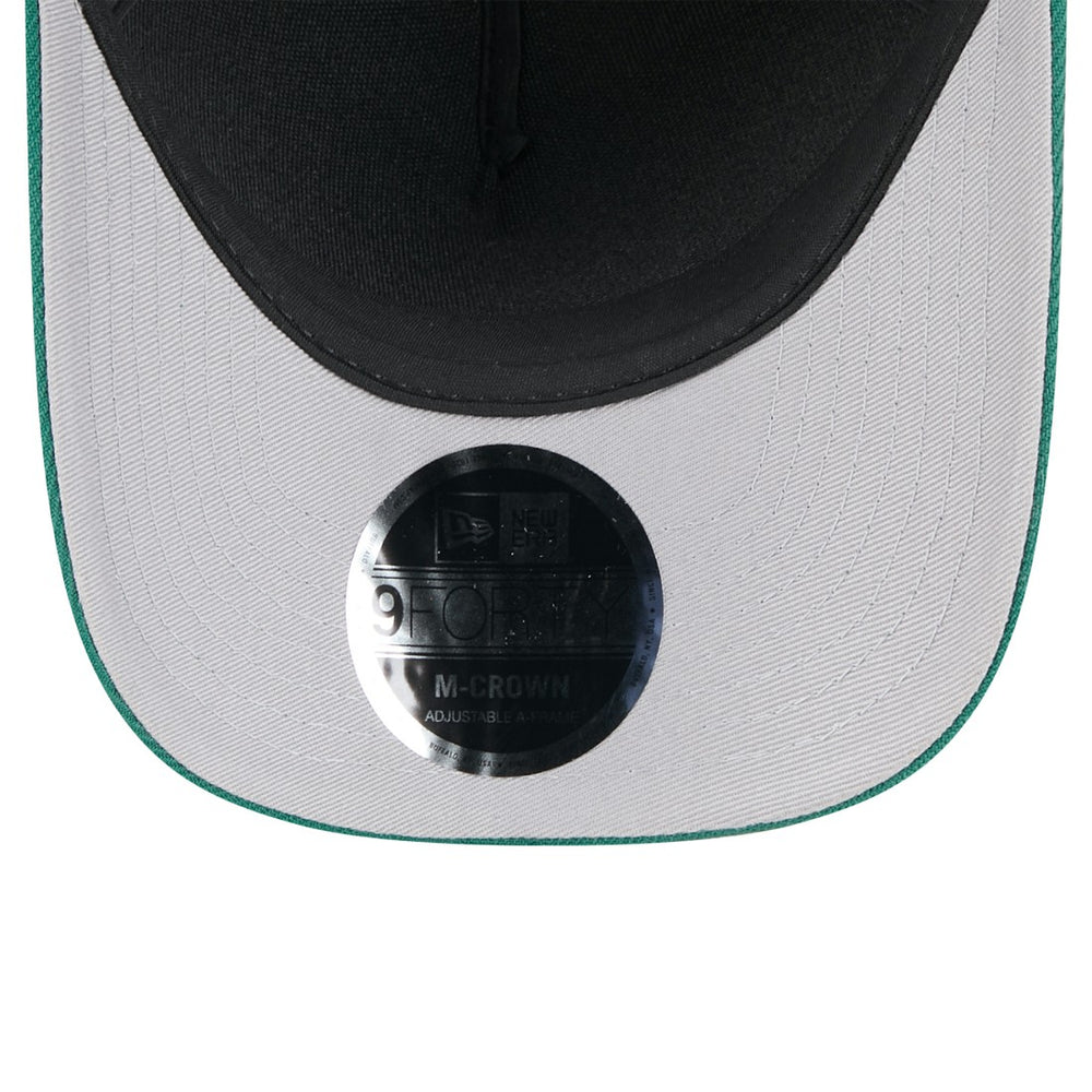 New York Jets New Era 2025 NFL Draft 9FORTY A-Frame M-Crown Adjustable Hat Black/Green - NFL