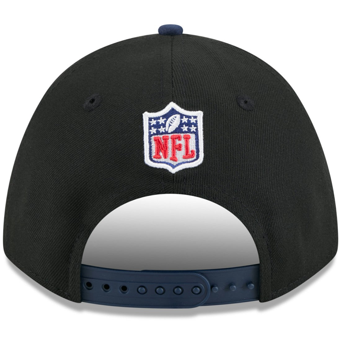 Tennessee Titans New Era 2025 NFL Draft 9FORTY A-Frame M-Crown Adjustable Hat Black/Navy - NFL