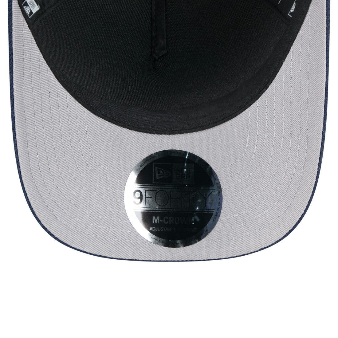 Tennessee Titans New Era 2025 NFL Draft 9FORTY A-Frame M-Crown Adjustable Hat Black/Navy - NFL