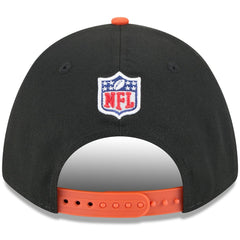 Cincinnati Bengals New Era 2025 NFL Draft 9FORTY A-Frame M-Crown Adjustable Hat Black/Orange - NFL