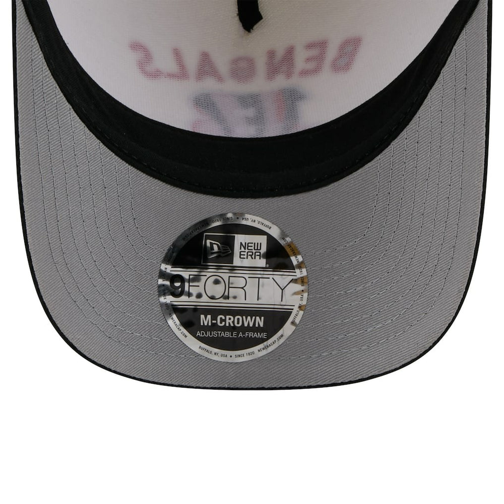 Cincinnati Bengals New Era 2025 NFL Draft 9FORTY A-Frame M-Crown Adjustable Hat Cream/Black - NFL