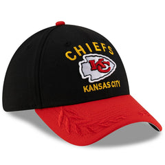 Kansas City Chiefs New Era 2025 NFL Draft 39THIRTY Flex Hat Black/Red - NFL