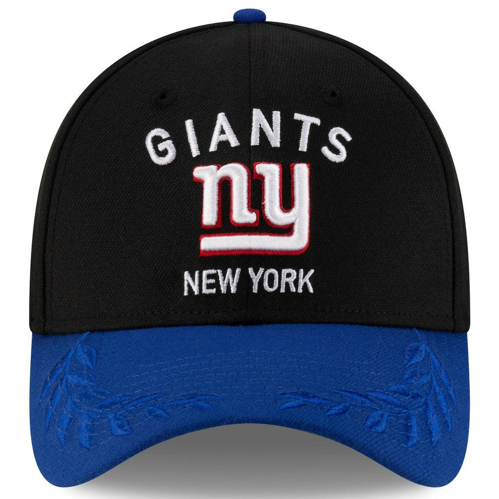 New York Giants New Era 2025 NFL Draft 39THIRTY Flex Hat Black/Royal - NFL