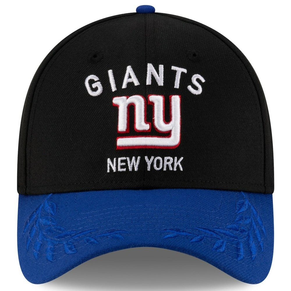New York Giants New Era 2025 NFL Draft 39THIRTY Flex Hat Black/Royal - NFL