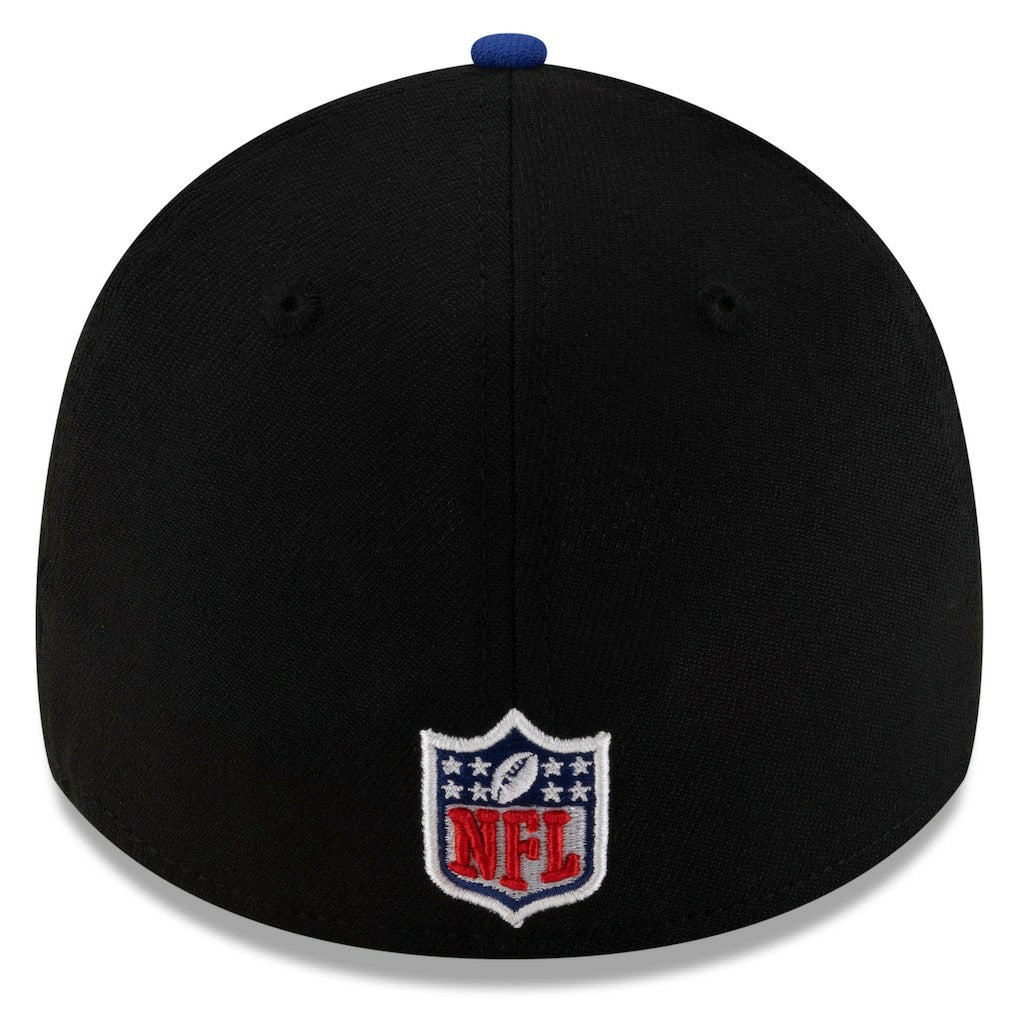 New York Giants New Era 2025 NFL Draft 39THIRTY Flex Hat Black/Royal - NFL