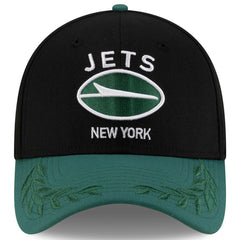 New York Jets New Era 2025 NFL Draft 39THIRTY Flex Hat Black/Green - NFL