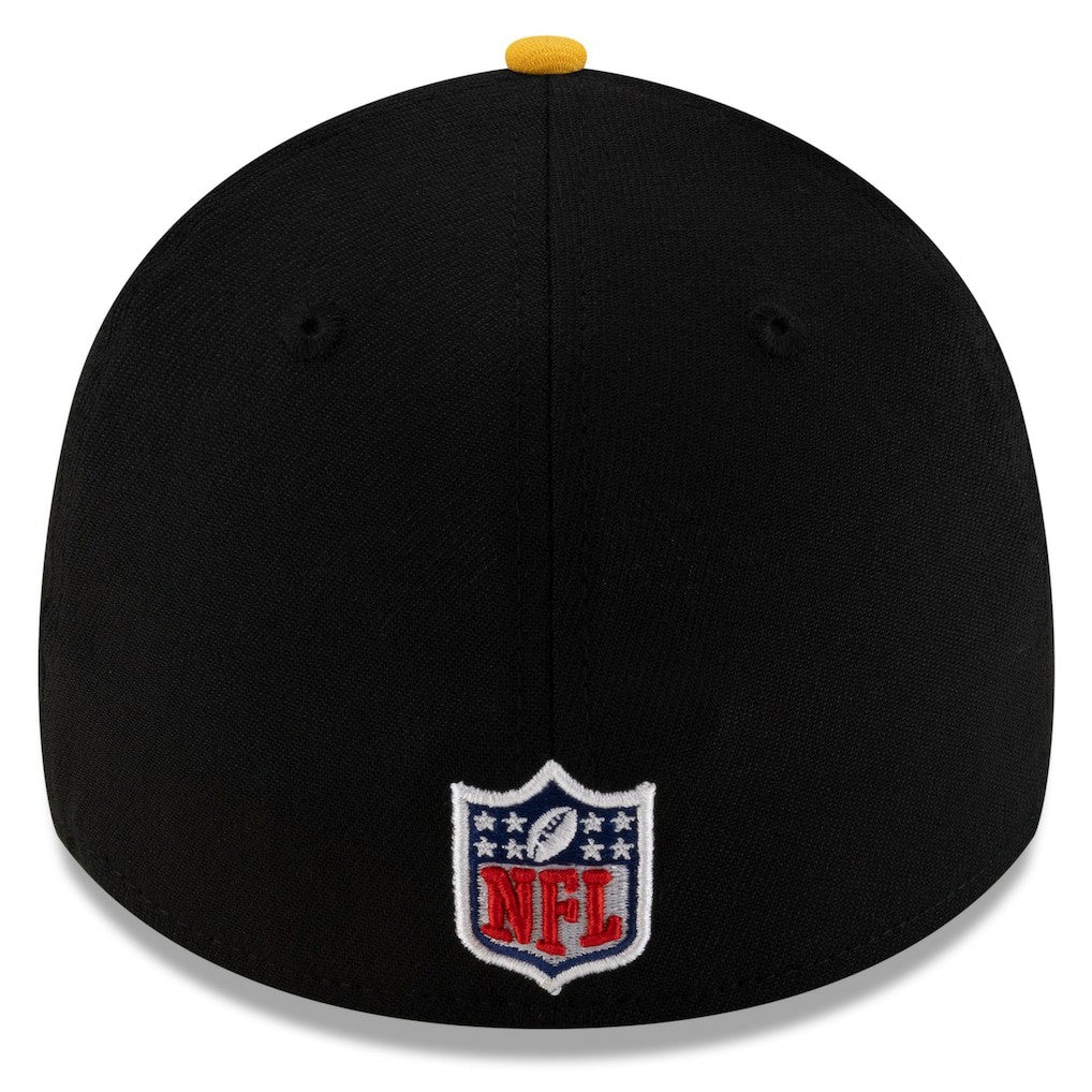 Pittsburgh Steelers New Era 2025 NFL Draft 39THIRTY Flex Hat Black/Gold - NFL