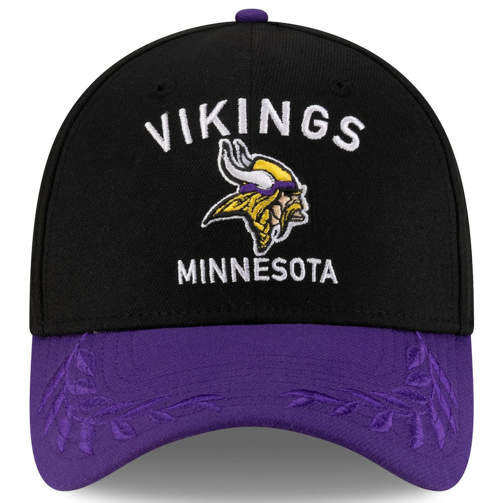 Minnesota Vikings New Era 2025 NFL Draft 39THIRTY Flex Hat Black/Purple - NFL