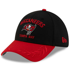 Tampa Bay Buccaneers New Era 2025 NFL Draft 39THIRTY Flex Hat Black/Red - NFL