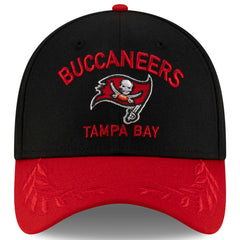 Tampa Bay Buccaneers New Era 2025 NFL Draft 39THIRTY Flex Hat Black/Red - NFL