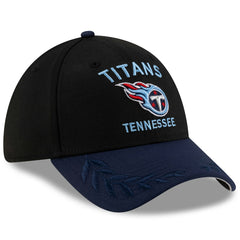 Tennessee Titans New Era 2025 NFL Draft 39THIRTY Flex Hat Black/Navy - NFL