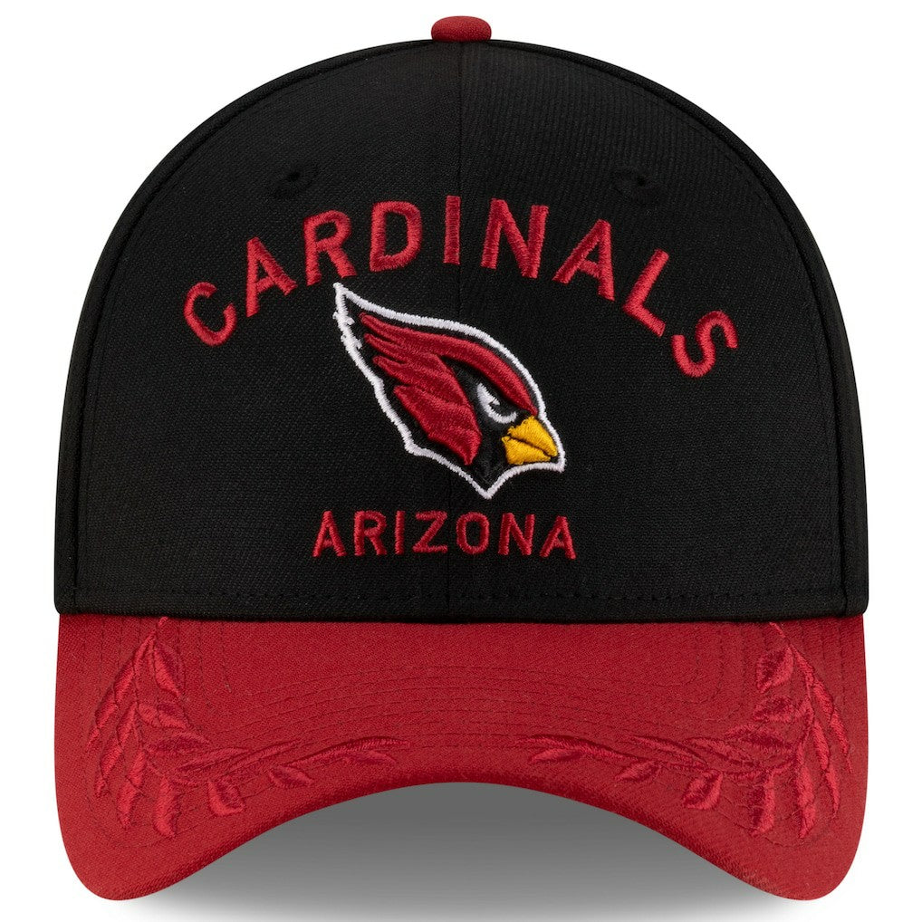 Arizona Cardinals New Era 2025 NFL Draft 39THIRTY Flex Hat Black/Cardinal - NFL