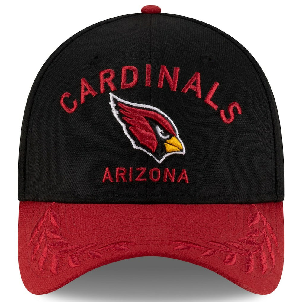 Arizona Cardinals New Era 2025 NFL Draft 39THIRTY Flex Hat Black/Cardinal - NFL