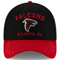Atlanta Falcons New Era 2025 NFL Draft 39THIRTY Flex Hat Black/Red - NFL