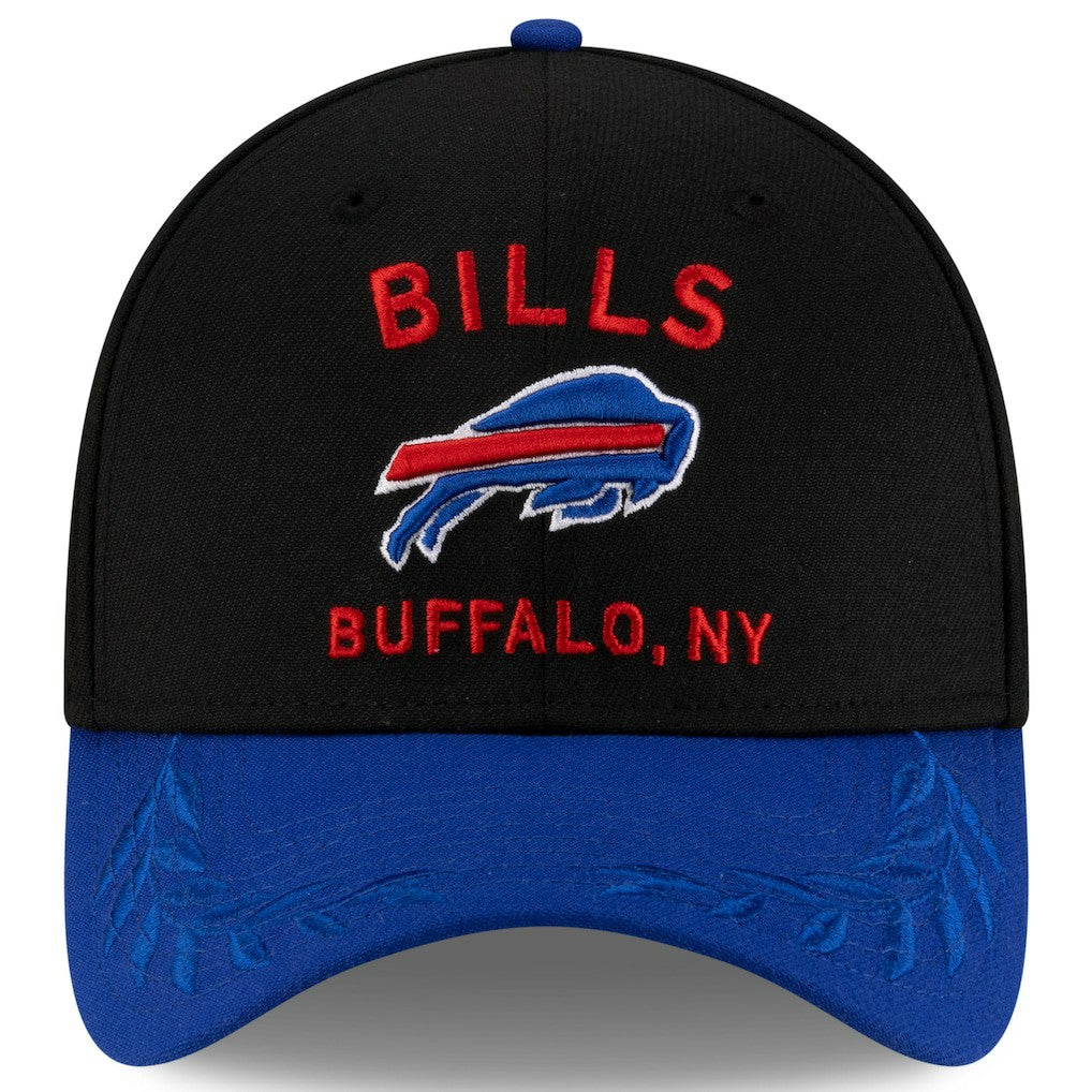 Buffalo Bills New Era 2025 NFL Draft 39THIRTY Flex Hat Black/Royal - NFL