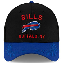 Buffalo Bills New Era 2025 NFL Draft 39THIRTY Flex Hat Black/Royal - NFL