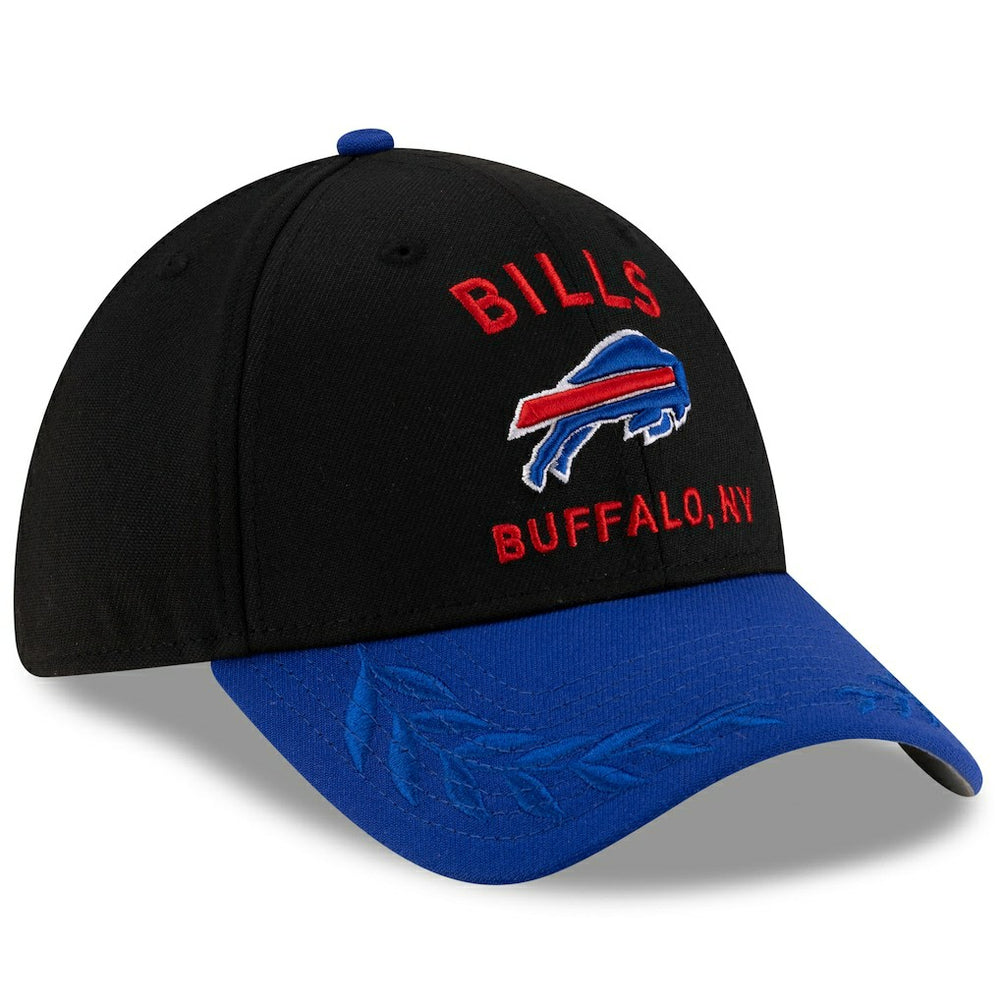Buffalo Bills New Era 2025 NFL Draft 39THIRTY Flex Hat Black/Royal - NFL