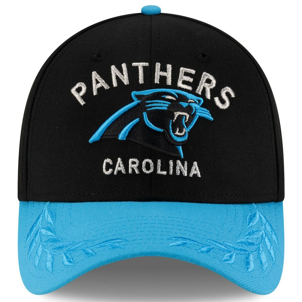 Carolina Panthers New Era 2025 NFL Draft 39THIRTY Flex Hat Black/Blue - NFL