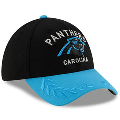 Carolina Panthers New Era 2025 NFL Draft 39THIRTY Flex Hat Black/Blue - NFL