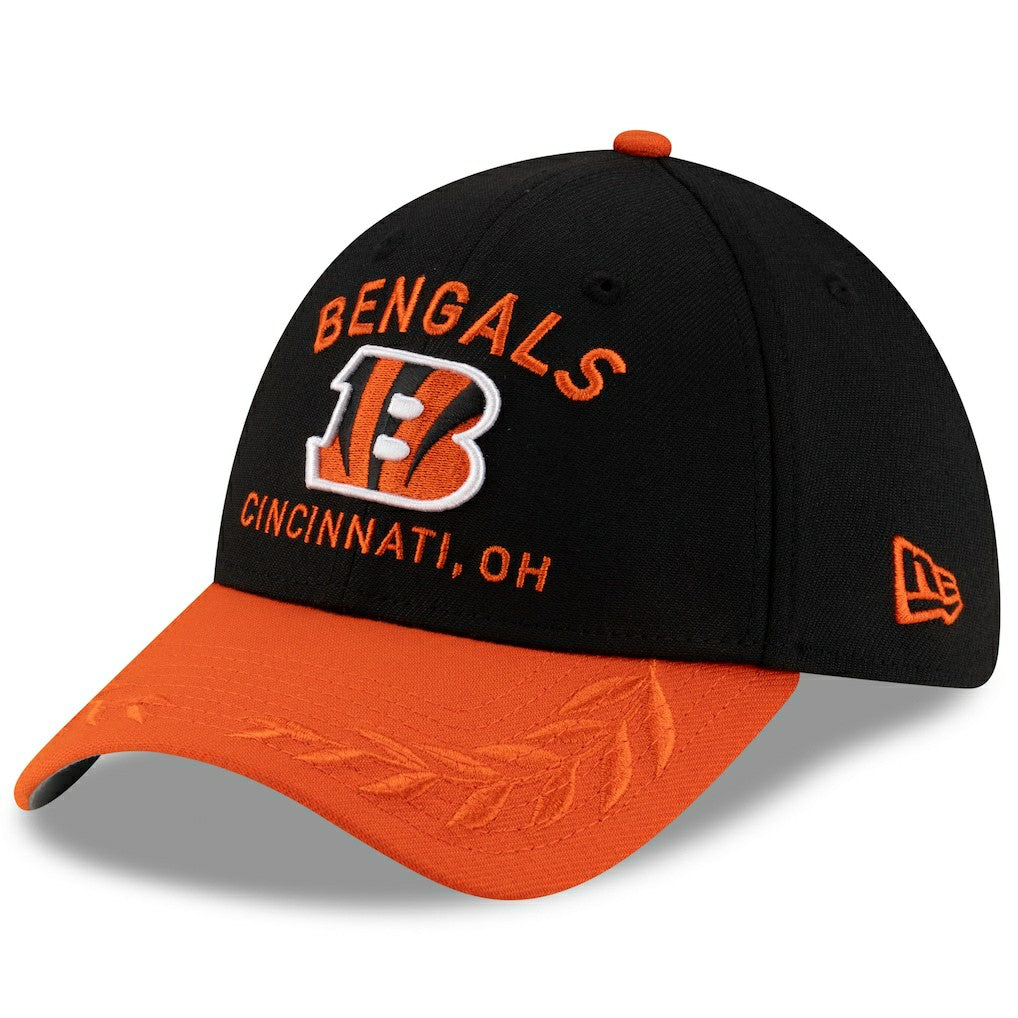 Cincinnati Bengals New Era 2025 NFL Draft 39THIRTY Flex Hat Black/Orange - NFL
