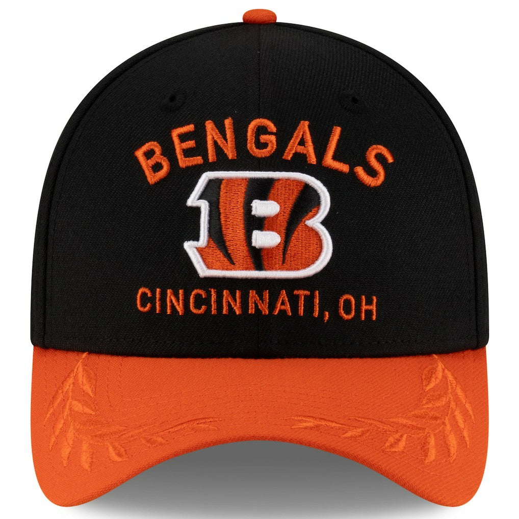 Cincinnati Bengals New Era 2025 NFL Draft 39THIRTY Flex Hat Black/Orange - NFL