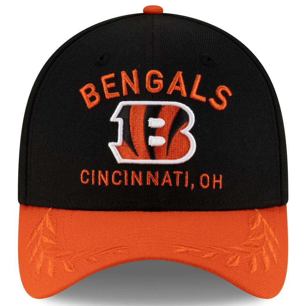 Cincinnati Bengals New Era 2025 NFL Draft 39THIRTY Flex Hat Black/Orange - NFL